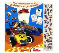 Mickey Et Ses Amis, Top Départ Avec Mes Stickers En 3d Je Décore Et Je Colorie