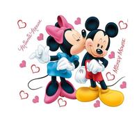 MICKEY & MINNIE maxi stickers muraux 85x65cm