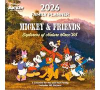Mickey & Minnie Mouse 2026 Family Planner