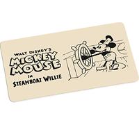 Mickey & Minnie Mouse Steamboat Willie Unisexe Planche Petit déjeuner Multicolore, Mélamine,
