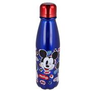 Mickey Mouse Bouteille d'Eau 600ml avec Bec Verseur et Bouchon de Sécurité Bleu