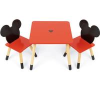 Mickey Mouse Set Table et chaises pour enfants Orange Orange One Size