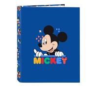 Safta Classeur Folio 4 Anneaux Mixte Mickey Mouse Today 26,5x33x4cm