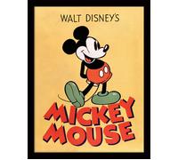 MICKEY MOUSE - Walt Disney - Art Print - 30x40cm - Affiche / Poster