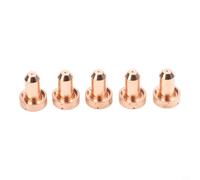 Micpointik 5 Pièces Buses de Brûleur Plasma 9-8208 pour Thermodynamique pour SL60 pour SL100 Torches Pièces d'usure Pointes Couleur Or Remplacement Compatible