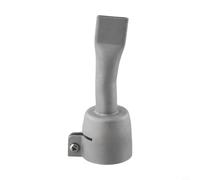 Micpointik Buse à jet large de 20 mm pour soudeuse à air chaud, fente plate en acier inoxydable, résistante à la chaleur pour films en PVC, compatible avec les modèles HLTE et courants, tête de