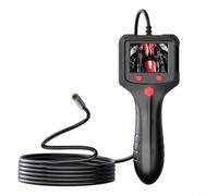 Micpointik Caméra industrielle avec écran IPS de 2,4", objectif de 8 mm, étanche IP67, pour inspection de tuyaux, réparation de voiture, câble de 15 m, détecteur de borescope HD (15 m)