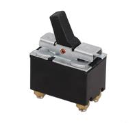 Micpointik Interrupteur d'angle pour meuleuse d'angle, boîtier en métal robuste, AC250V 5A, montage facile pour outils électriques, pièce de rechange durable pour réparation et entretien, modèle
