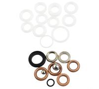 Micpointik Kit de joints de réparation de pompe 244194 pour pulvérisateurs Airless Ultra 390/395/490/495/595, kit de joints en caoutchouc pour pistolets à peinture et pulvérisateurs de peinture, bleu