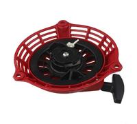 Micpointik Lanceur à traction pour moteurs Honda GC135 GC160 GCV135 pour GCV160, démarreur à câble de rechange 28400-Z0L-V20ZB 28400-ZM0-632ZB, démarreur robuste en plastique rouge/noir