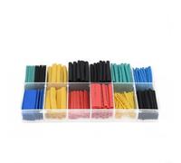 Micpointik Lot de 280 gaines thermorétractables 2:1 en polyéthylène pour isolation de câbles - Pour réparation électrique - Bricolage - Différentes tailles et couleurs