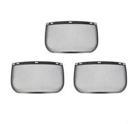 Micpointik Lot de 3 masques de protection en polycarbonate robuste pour le travail du bois, l'horticulture, la tonte, l'élagage (3 pochoirs)