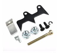 Micpointik Lot de 5 boulons de butée Fällhund pour tronçonneuse 120 Mark II avec attrape-chaîne et vis de réglage, accessoires en métal robuste pour l'horticulture et le travail du bois