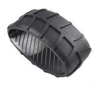 Micpointik Protection de roue XL pour Worx pour robot tondeuse Landroid Roue avant en caoutchouc 85 x 44 mm Réduction du bruit Noir 1 pièce S300 M500 M700 M1000 L800 L1000 WR130E WR141E
