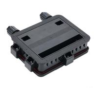 Micpointik PV Boîte de jonction de panneau solaire IP67 étanche pour modules de 180 W-300 W, protection anti-islandage en fibre de carbone pour la maison et le jardin, noir, 1 pièce