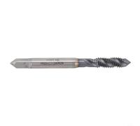 Micpointik Taraud à cannelure hélicoïdale M6 x 1,0 HSS nitrilé pour aluminium acier inoxydable CNC tour à droite métrique machine avec éjection de copeaux selon la norme JIS
