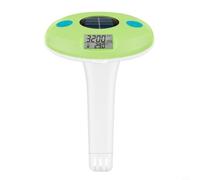 Micpointik Testeur de sel flottant solaire avec affichage numérique, surveillance continue de la salinité et de la température pour piscine et spa, 0-9990 ppm, capteur étanche
