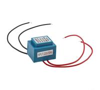Micpointik Transformateur LED 24 V AC/AC 5 W étanche IP68 bloc d'alimentation en résine époxy pour éclairage extérieur et pompes Noir (AC24 V)