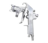 Micpointik W-77 Pistolet de pulvérisation pneumatique avec raccord rapide pour peinture de voiture et meubles, alimentation par gravité et aspiration buse 2.0/2.5/3.0 mm, outil idéal pour le bricolage