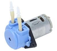 Micro Dosage Pompe Péristaltique, 12 V DC Pushing Mini Pompe à Pieds-Auto Tassement pour Analyse Laboratoire Aquarium