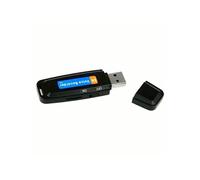 Micro Espion USB Enregistreur Vocal Rechargeable Haute Qualité Facile A Utiliser Noir