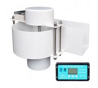 Micro Générateur Hydro 150W 12V 24V CC Basse Chute Flux Axial Hors Réseau | Aimant Permanent,Roue Hydraulique 95mm,Installation Facile,Charge Batteries 12V/24V Pour Camping,Urgence(With controller)