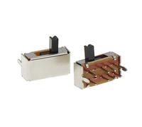 Micro interrupteur 10 pièces SK23D07 8 broches PCB 3 positions 2P3T DP3T interrupteur à glissière Miniature bouton latéral SK23D07VG4 poignée haute 4mm interrupteur industriel