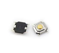 Micro Interrupteur Tactile Smd4, Bouton On/Off, 4x4x1.5 Touches, Smd, 4 Broches, 4x4x1.5mm, 20 Pièces
