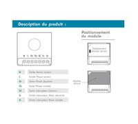 Micro-module récepteur pour volets roulant et store pour commande à distance - Avidsen - 970290