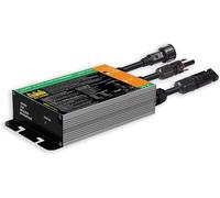 Micro-onduleur MPPT de 350W, compatible avec les systèmes connectés au réseau, sortie sinusoïdale pure, tension continue de 18-50V