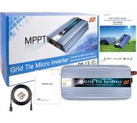 Micro-onduleur relié au réseau, puissance de sortie 1000W, tension 230V AC, 1000W, 230 V, DC 22-50 V