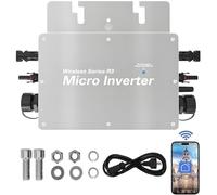 Micro-onduleur Solaire 300W-1600W, Étanche IP65, avec Système De Surveillance De Téléphone Portable WiFi(1400W)