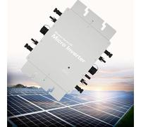 Micro-onduleur Solaire À Connexion Au Réseau, Onduleur MPPT À Onde Sinusoïdale Pure DC À AC PV, Étanche IP65 avec WiFi Et Surveillance des Applications Mobiles(1400W)