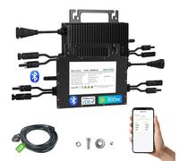 Micro-onduleur solaire, double MPPT, compatible avec les appareils intelligents, NBQ800-EU, 800 W, 16-60 V