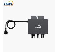 Micro-onduleur TSUN 800W TSOL-MS800 pour centrale solaire de balcon, installation Plug & Play étanche IP67, 2 MPPT, Bluetooth & WiFi, in ble de connexion 5M Micro Inverter