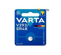 Varta V393 SR48 Pile Bouton 1,55 V Oxyde d'Argent 75 mAh Ø7,9 x 5,4 mm Blister 1 Pièce