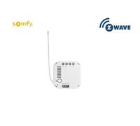 Micro-récepteur ZWAVE - SOMFY - 1822487 - Compatible TaHoma - Commande éclairage - 2500W max