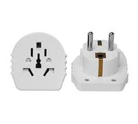 Microconnect PETRAVEL15 adaptateur prise d'alimentation Universel Blanc