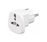 Microconnect PETRAVEL Adaptateur de Prise électrique Universel Blanc