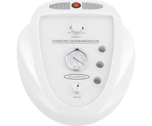 Microdermabrasion au diamant - Appareil de microdermabrasion - 9 niveaux d'aspiration - 3 pièces à main - Vide 0-60 cmHg - 50 W - Câble de 1,5 m - Blanc