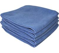 Microfibre 300 g/m² 400x400mm bleue - lot de 5 pcs KARZHAN - 14004