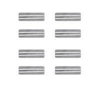 Microfibres VACUER Clean Touch x8 pour K1-PRO - Lavettes de Rechange Ultra Absorbantes 32 x 12 cm - Gris