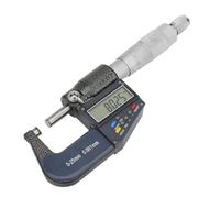 MicromèTre D'ExtéRieur NuméRique, Instrument Mesure PréCision MéTrique | Plage Mesure 0-25 Mm, Haute PréCision ±0,002 Mm, éCran Lcd, RéSolution 0,001 Mm, Pour La MéCanique Et L'Usinage Des MéTaux