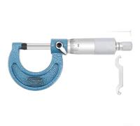 Micromètre mécanique 0-25 mm Diamètre extérieur 0,01 mm (B) | Résolution de 0,01 mm, mécanisme d'arrêt à cliquet, échelle gravée claire, corps en acier inoxydable