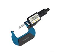 Micromètre Mécanique Acier Résistant Rouille 0-25mm Micromètre(25-50mm) | pour affichage digital clair, précision 0.001mm, tête en acier allié, pour idéal métrologie, lecture facile
