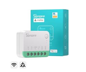 Micromodule interrupteur intelligent SONOFF Matter Wi-Fi ultra-compact 10A neutre requis Apple Home Alexa Google Home MINIR4M