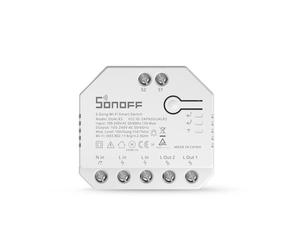 Micromodule - SONOFF - DUALR3 - Double relais - Contrôle à distance - Compatible Alexa et Google Home