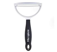 Microplane Éplucheur professionnel XL | Lame large et tranchante en acier inoxydable pour éplucher les fruits et légumes | Poignée ergonomique | Éplucheur en forme de Y