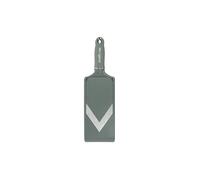 Microplane Mandoline de cuisine PureCut réglable en V, tranches jusqu'à 8 mm, lame en acier inoxydable, protège-doigts inclus, vert eucalyptus (Eucalyptus Green)