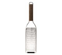 Zesteur et râpe à gros grains dans un ensemble MASTER, 2 pièces, poignées en bois, Microplane